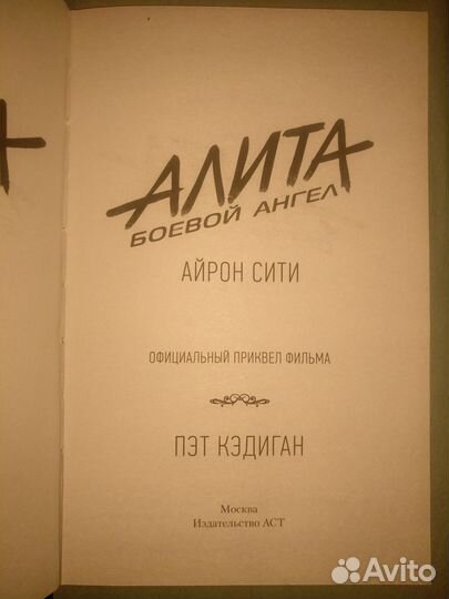 Алита. Боевой ангел. Айрон Сити.- Пэт Кэдиган