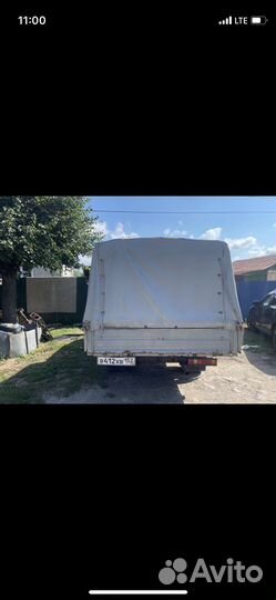 Кузов платформа бортовая тент газель