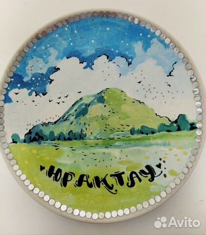 Роспись на тарелке