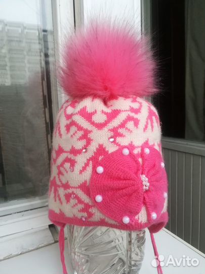 Шапка детская для девочки