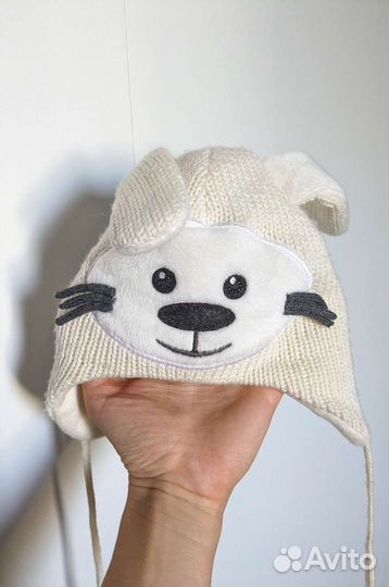 Шапка для новорожденного зимняя Kerry