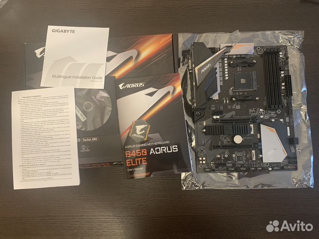 Материнская плата Gigabyte b450 aurus elite купить в Новосибирске ...