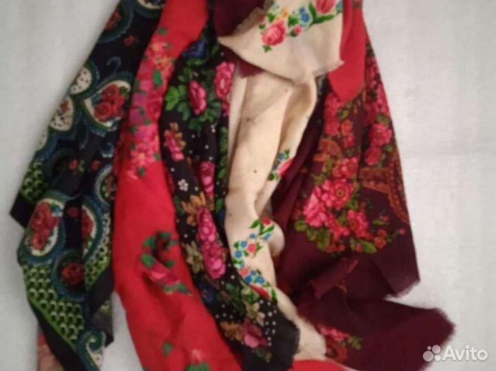 Платки старинные, Павловский посад