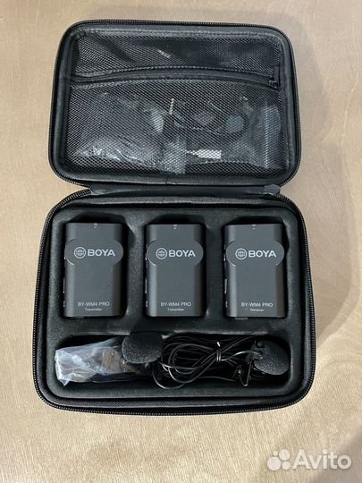 Boya Pro K2 Беспроводной микрофон, радиосистема