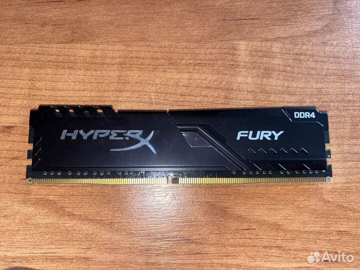 Оперативная память DDR4 HyperX fury 2x8(16Gb) 3200