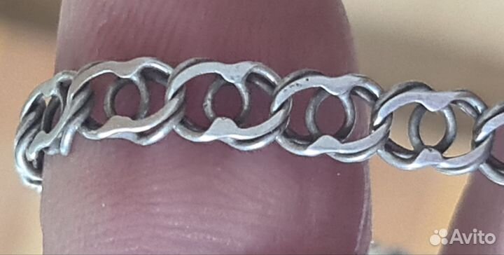 Серебрянные цепи Бисмарк 16 и 35 гр