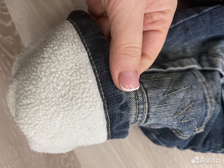 Джинсовый комбинезон