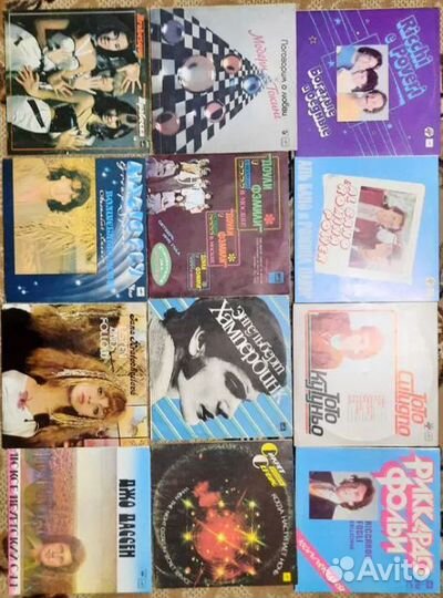 Коллекция виниловых пластинок