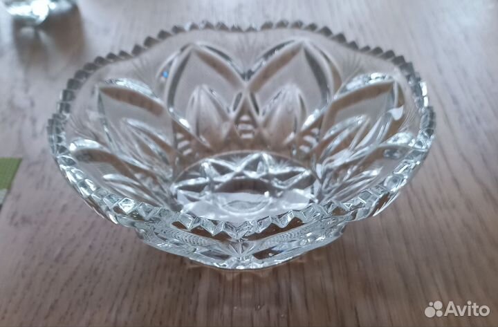 Хрустальная салатница/конфетница