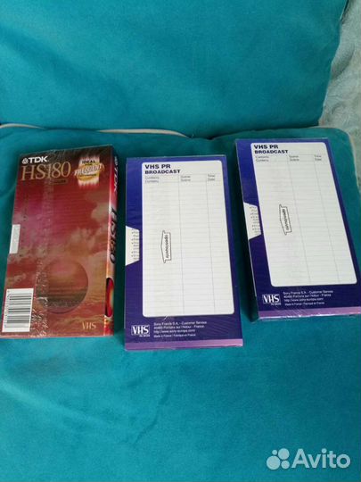 Видеокассеты Новые, запечатанные