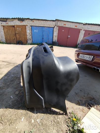 Задний бампер lancer 10