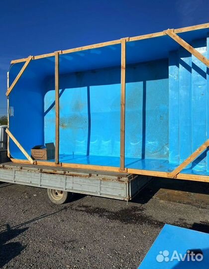 Бассейн чаша с лестницей 4м*3м*1,5м