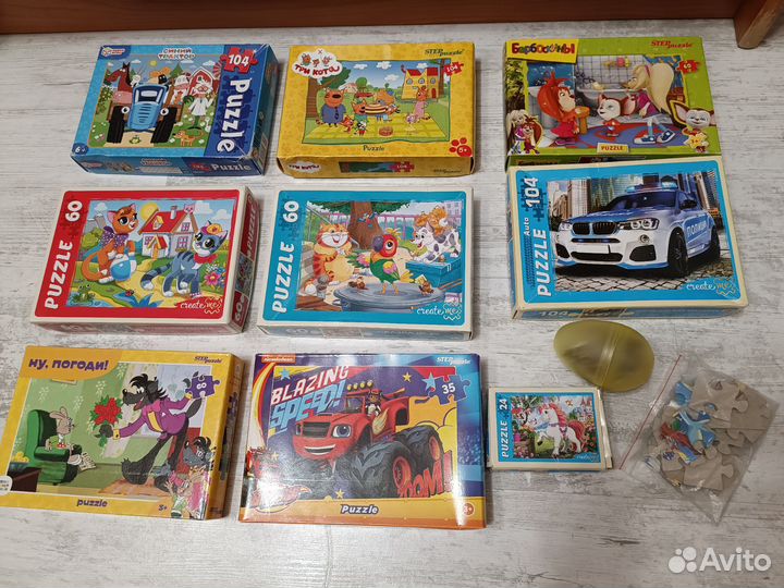 Пазлы детские