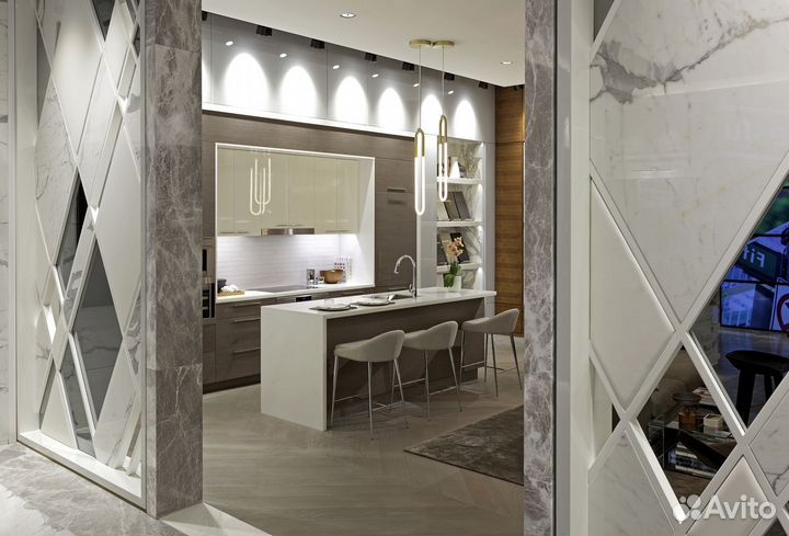 Кухни на заказ. Модель 4619