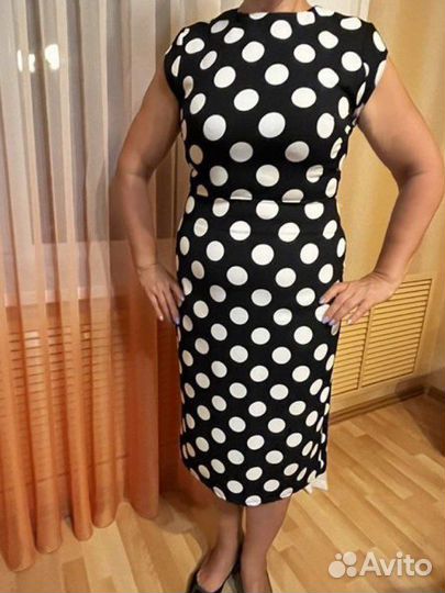 Платье в горох