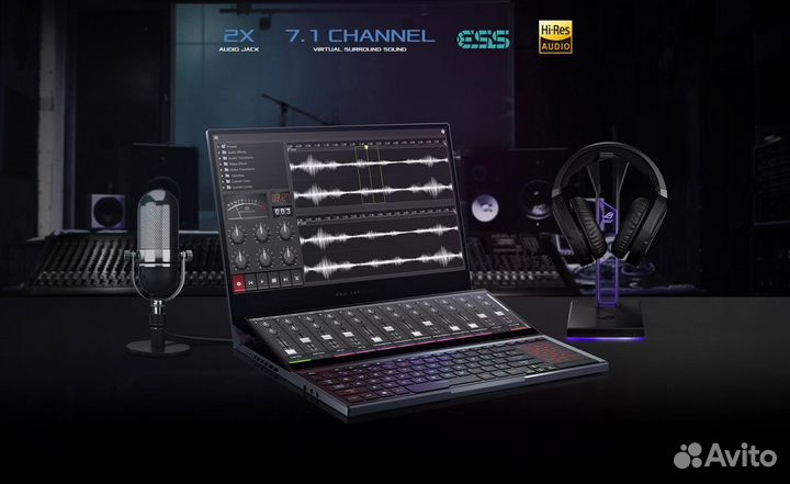 300hz rtx2070 48ddr4 m2x2 Asus Rog Zephyrus 15 Duo