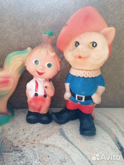 Резиновые игрушки СССР