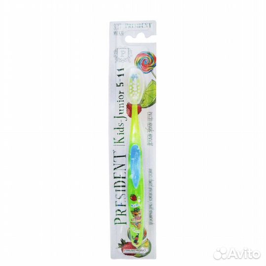 President. Зубная щетка детская Kids-Junior от 5 д