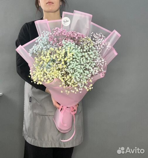 Букет из гипсофилы