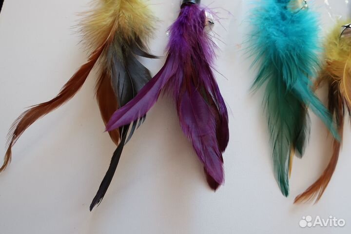 Игрушка удочка дразнилка для кошек котов 5 шт