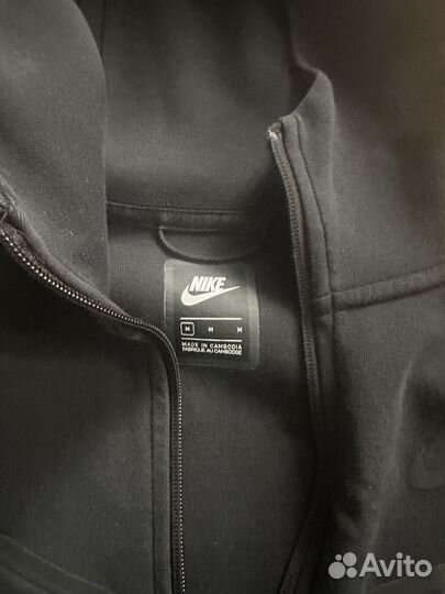 Зип худи nike tech fleece женская