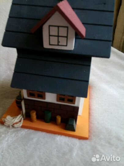 Игрушка деревянный скворечник