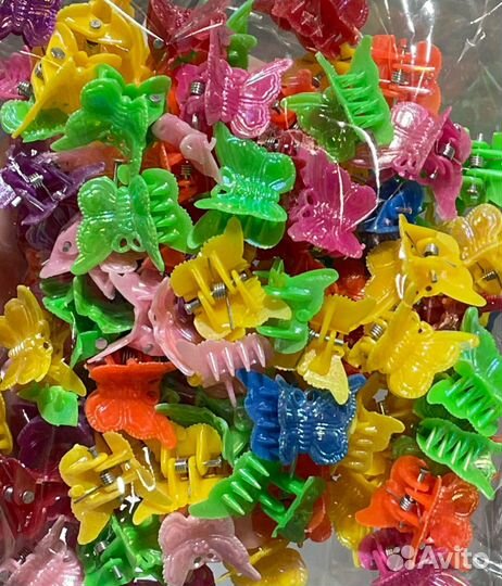 Крабики для волос новые