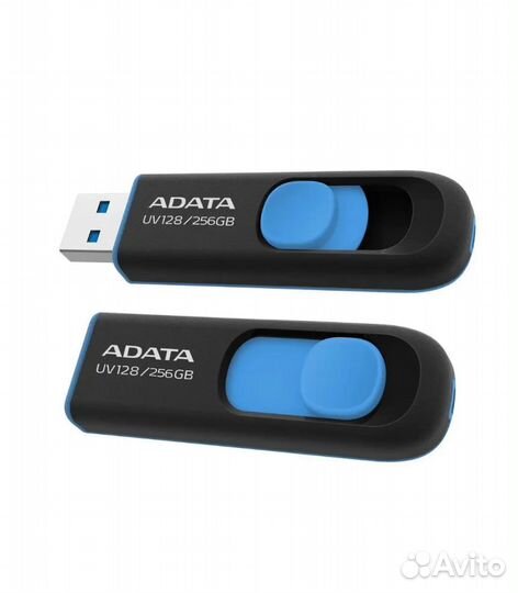 256 гб Флеш-накопитель adata DashDrive UV128 (AUV1