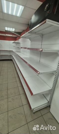 Стеллаж разборный металлический торговый