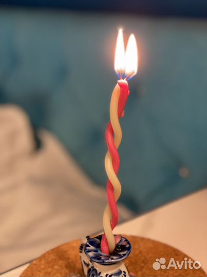 Свечи восковые медовые