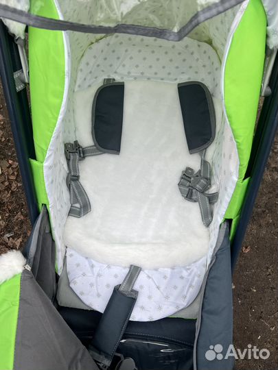 Детские санки на колесах