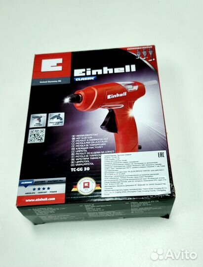 Пистолет клеевой сетевой Einhell 200Вт