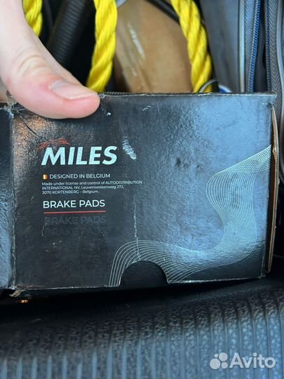 Колодки Miles на lancer 9, lancer X