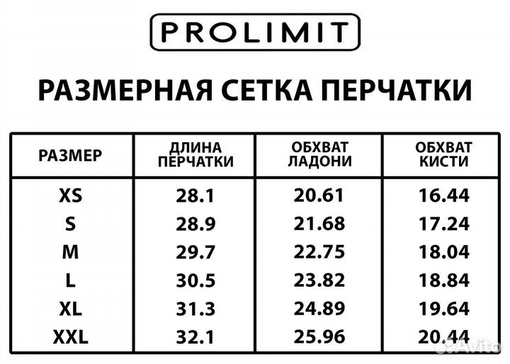 Варежки неопрен/кордура prolimit 3mm