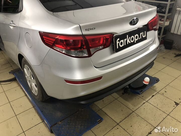 Фаркоп с установкой на легковой автомобиль