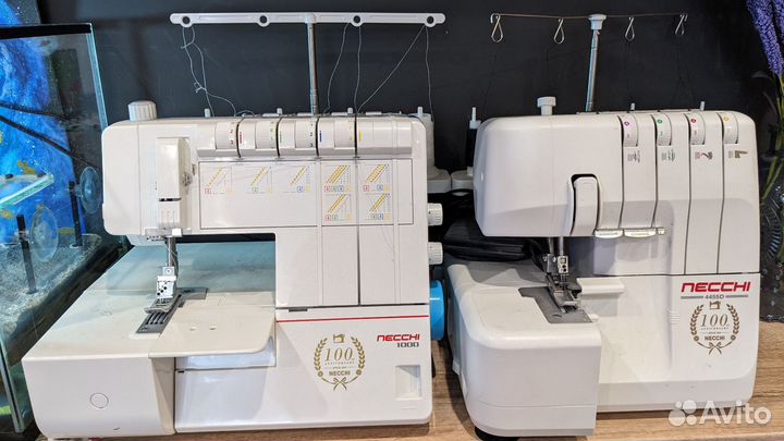 Necchi Оверлок 4455d, распошивальная 1000
