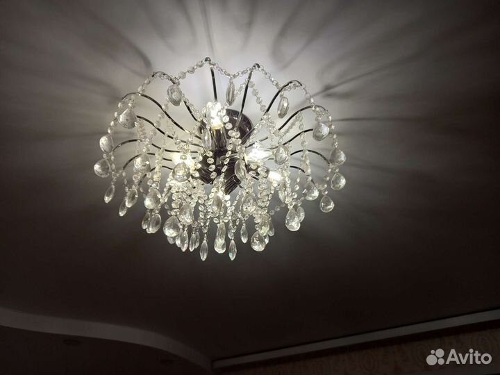 Люстра потолочная бу