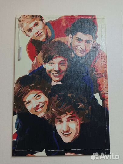 Картины по номерам раскрашенная