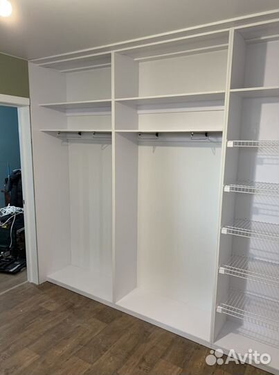 Встраиваемый Шкаф купе (Гардеробная) под заказ