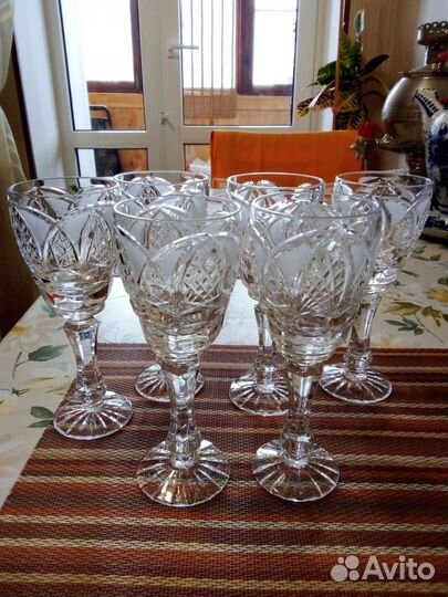 Хрустальные фужеры