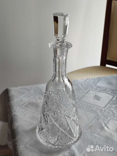 Графин хрустальный СССР