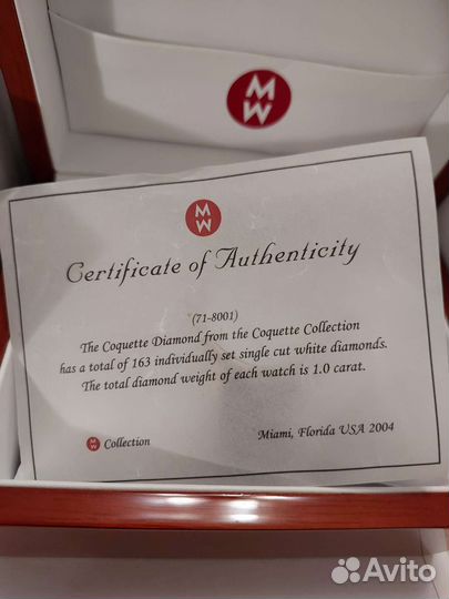 Часы Michele watches