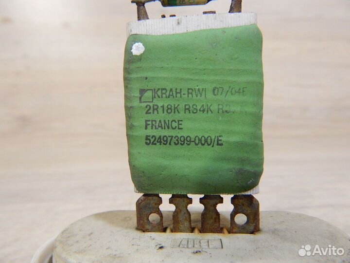 Резистор отопителя Renault Laguna 2