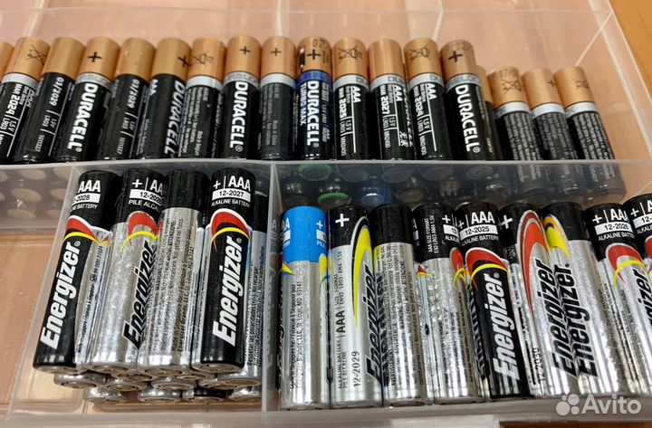 Батарейки новые аа, ааа