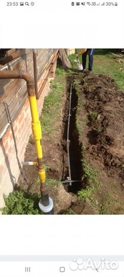 Монтаж контур заземления