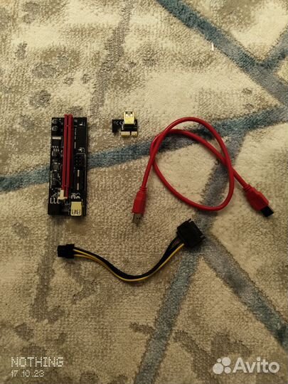 Райзер pci-e v009s