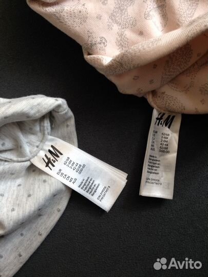 Шапочки на девочку hm