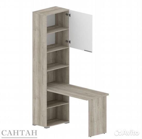 Письменный новый стол со шкафом пс3003