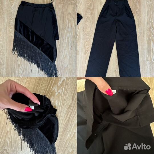 Топ, юбка, штаны для бально-спортивных танцев