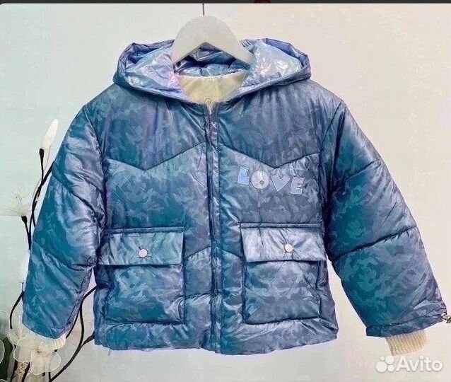 Зимние детские куртки для девочек